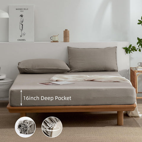 Linen Sheets Set