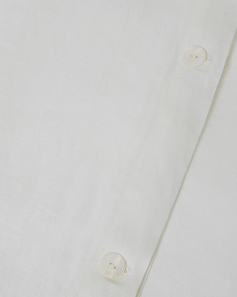 Marcel Linen Duvet Set - Milk