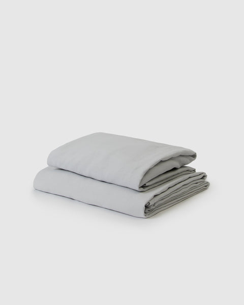 Linen Sheet Set - Glacier