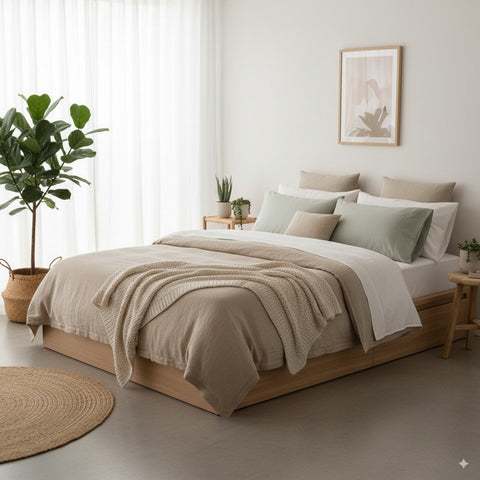 Creating a Calm Bedroom: Linen, Light, and Minimal Design
