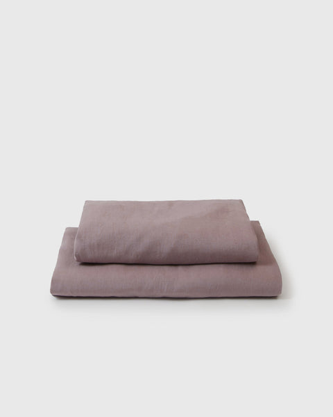 Linen Sheet Set - Orchid