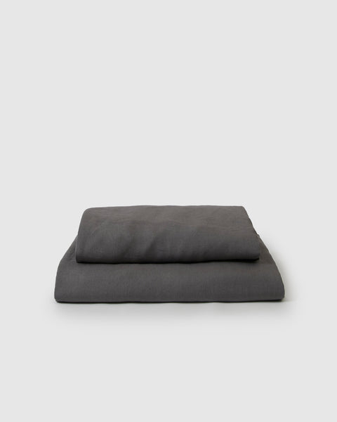 Linen Sheet Set - Storm
